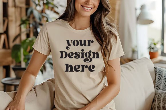 Download Gildan 5000 Sand Mockup 35 - Sand mockup Collection