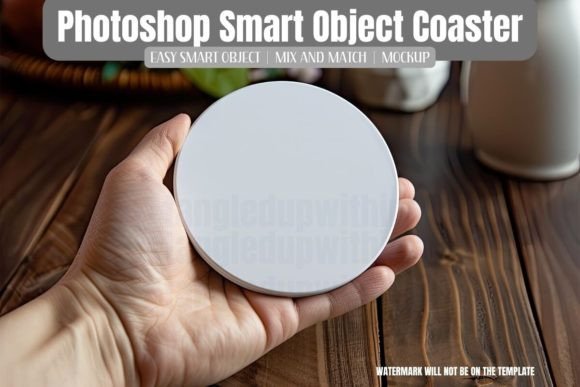 Download Coaster Photoshop Smart Object Mockup - Smart object mockup Collection