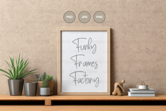 Download Mockup Frame, PSD Frame Mockup, Boho - Premium Bundle