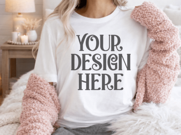 Download Bella Canvas 3001 White Shirt Mockup - White shirt mockup Collection