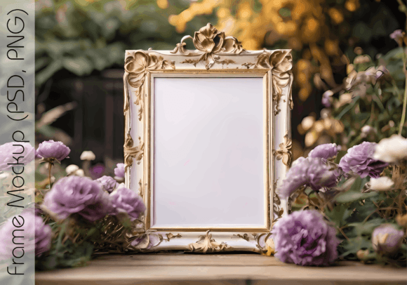 Download Golden Frame Mockup - Frame mockup Collection