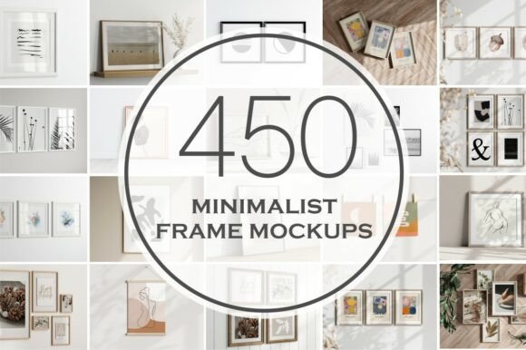 Download Minimalist Frame Mockup Bundle - Premium Resources